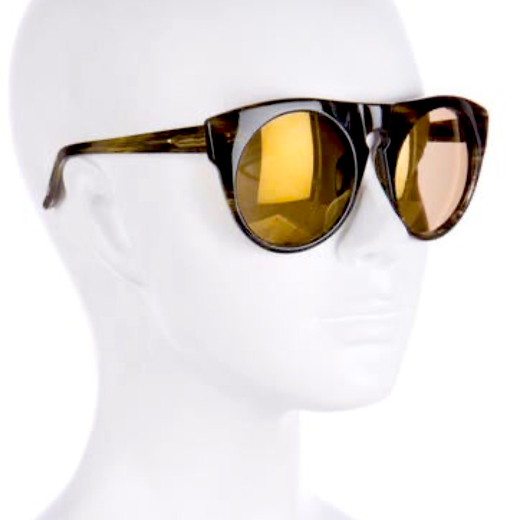 Alexander Wang - Oversize Reflective Sunglasses